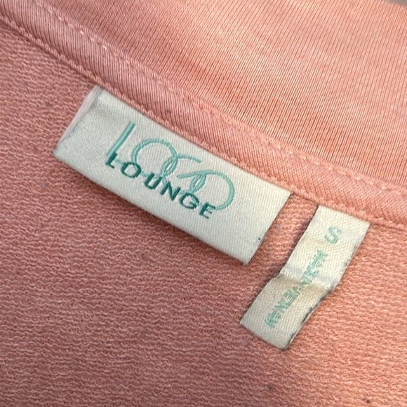 LOGO Lounge by Lori Goldstein French Terry V-neck Tunic with Pockets size small - Picture 2 of 4